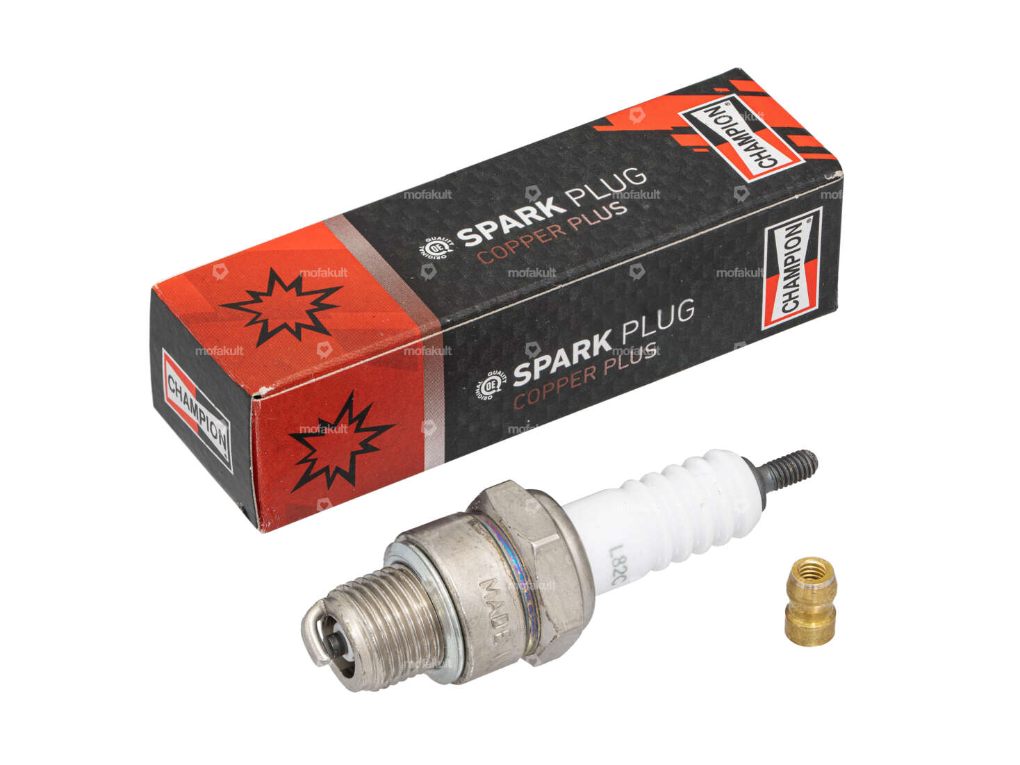 Champion L82C (T10) spark plug short thread Carousel Image 1
