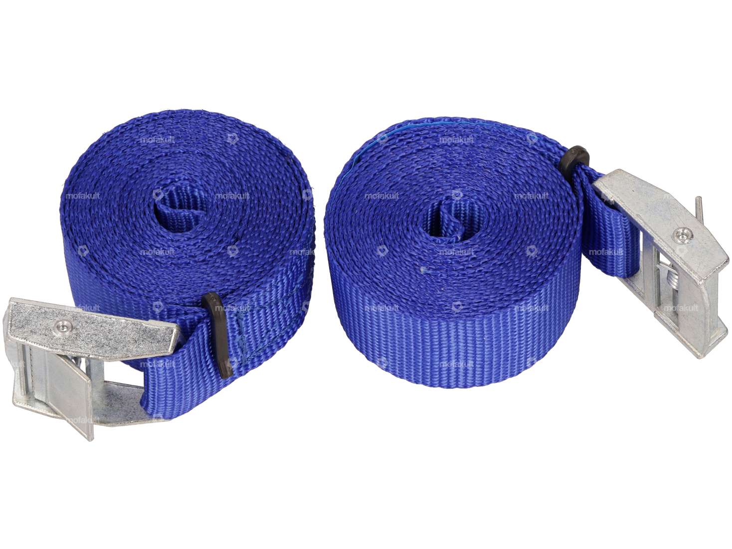 Tensioning strap set 25 mm x 2.5 m clamping buckle 2 pcs. Carousel Image 1