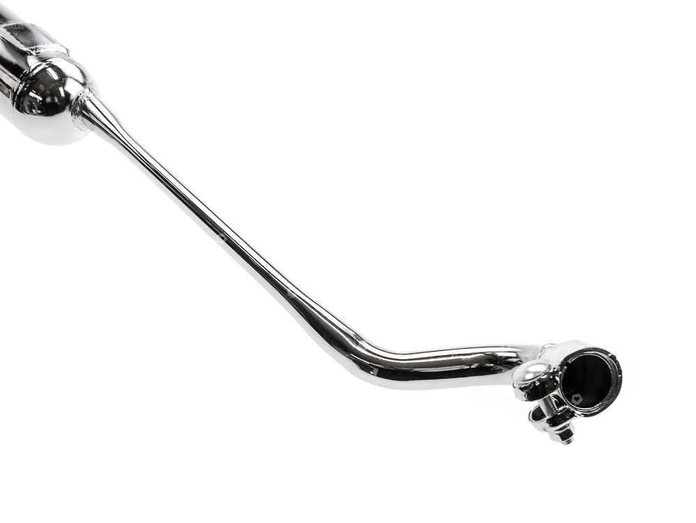 Exhaust 20 mm chrome | Piaggio Ciao, Bravo Carousel Image 2