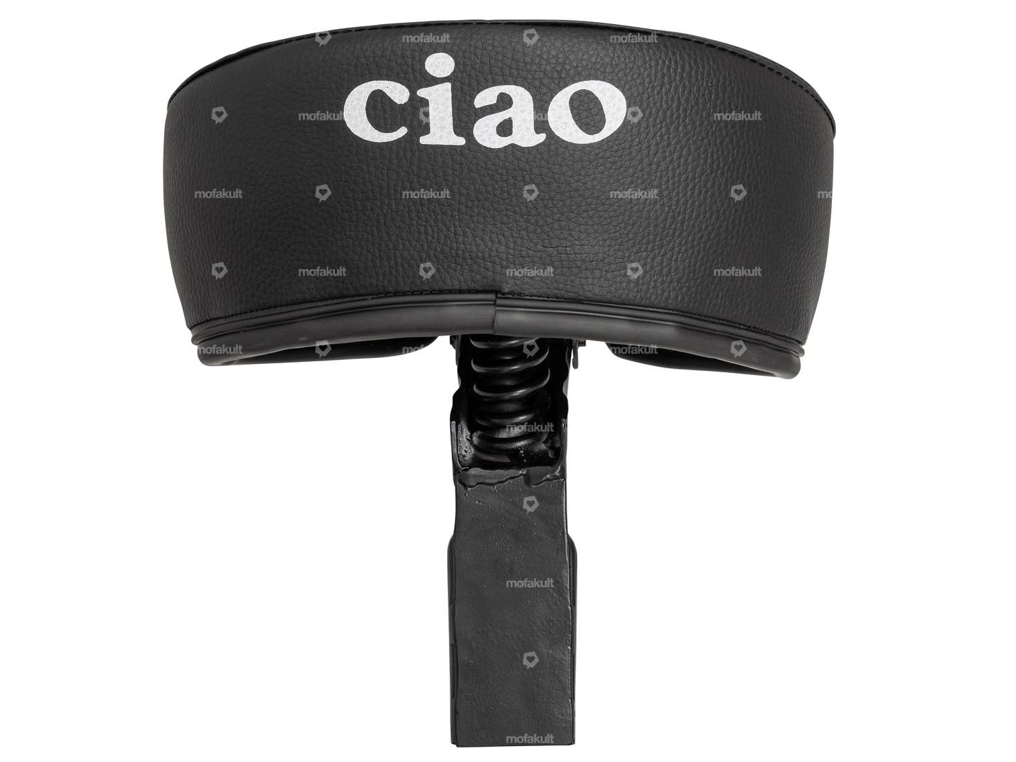 Saddle "Ciao" lettering square mount black | Piaggio Ciao P Carousel Image 3