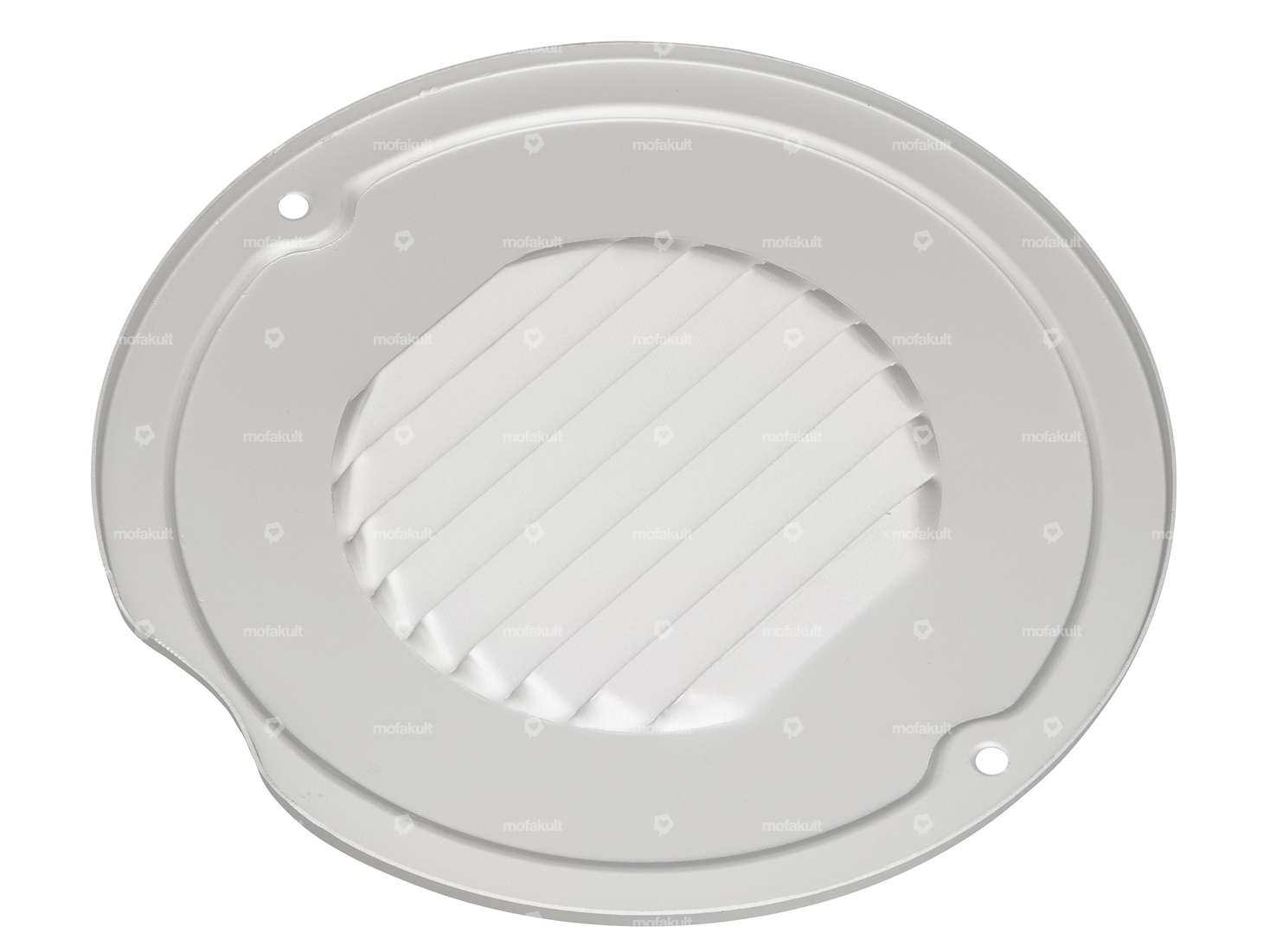 Fan cover aluminum silver | Puch MS, VS, DS, MV, VZ (CH) Carousel Image 2