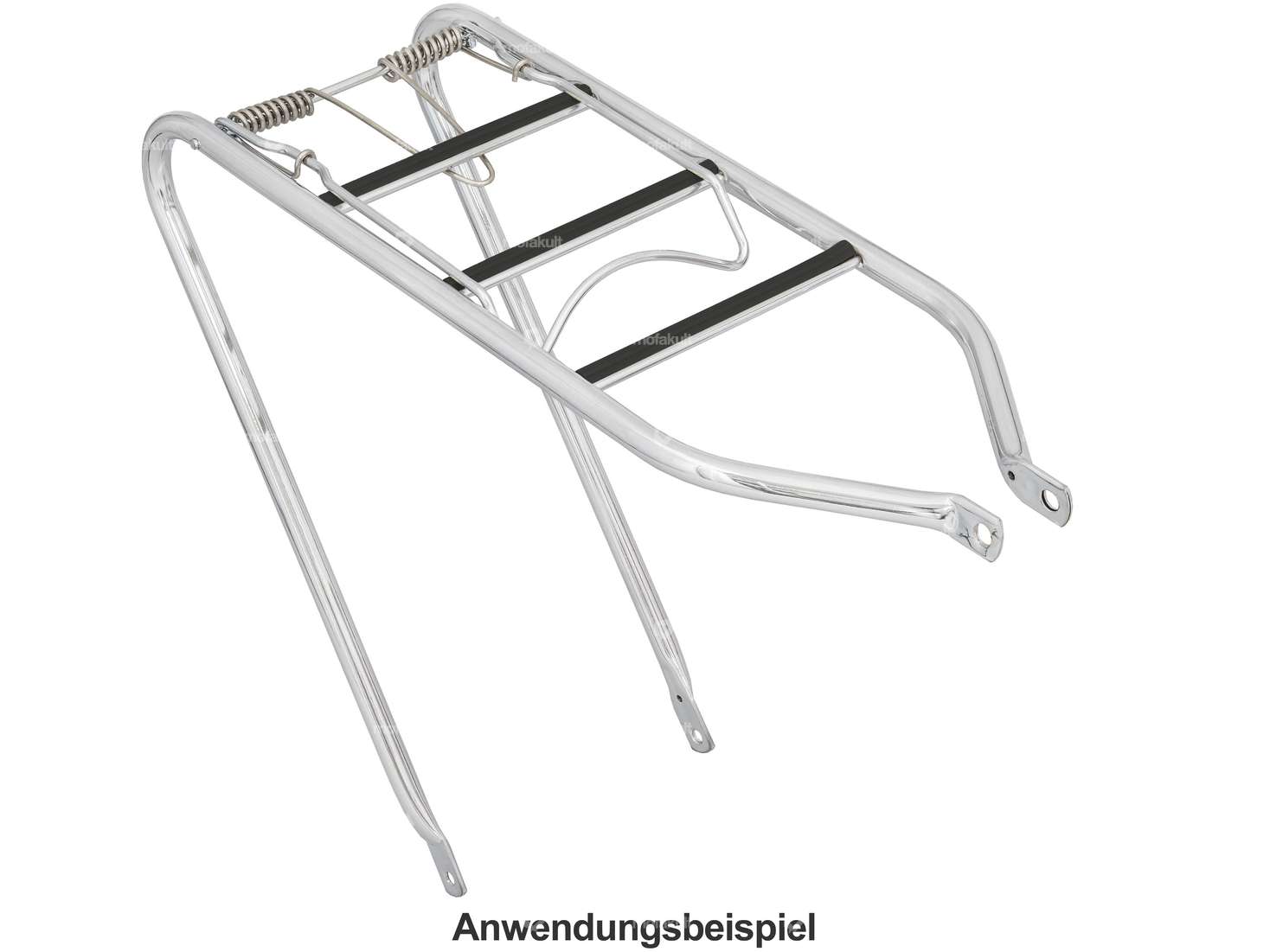 swiing® revival rubber inserts luggage carrier black Carousel Image 3