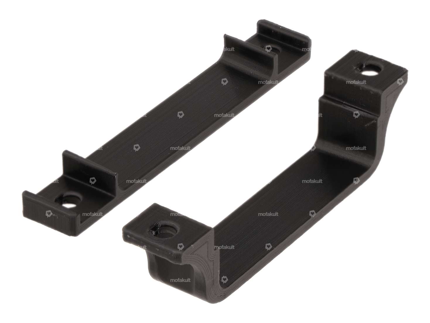 Brake line bracket for cross number plate Carousel Image 2