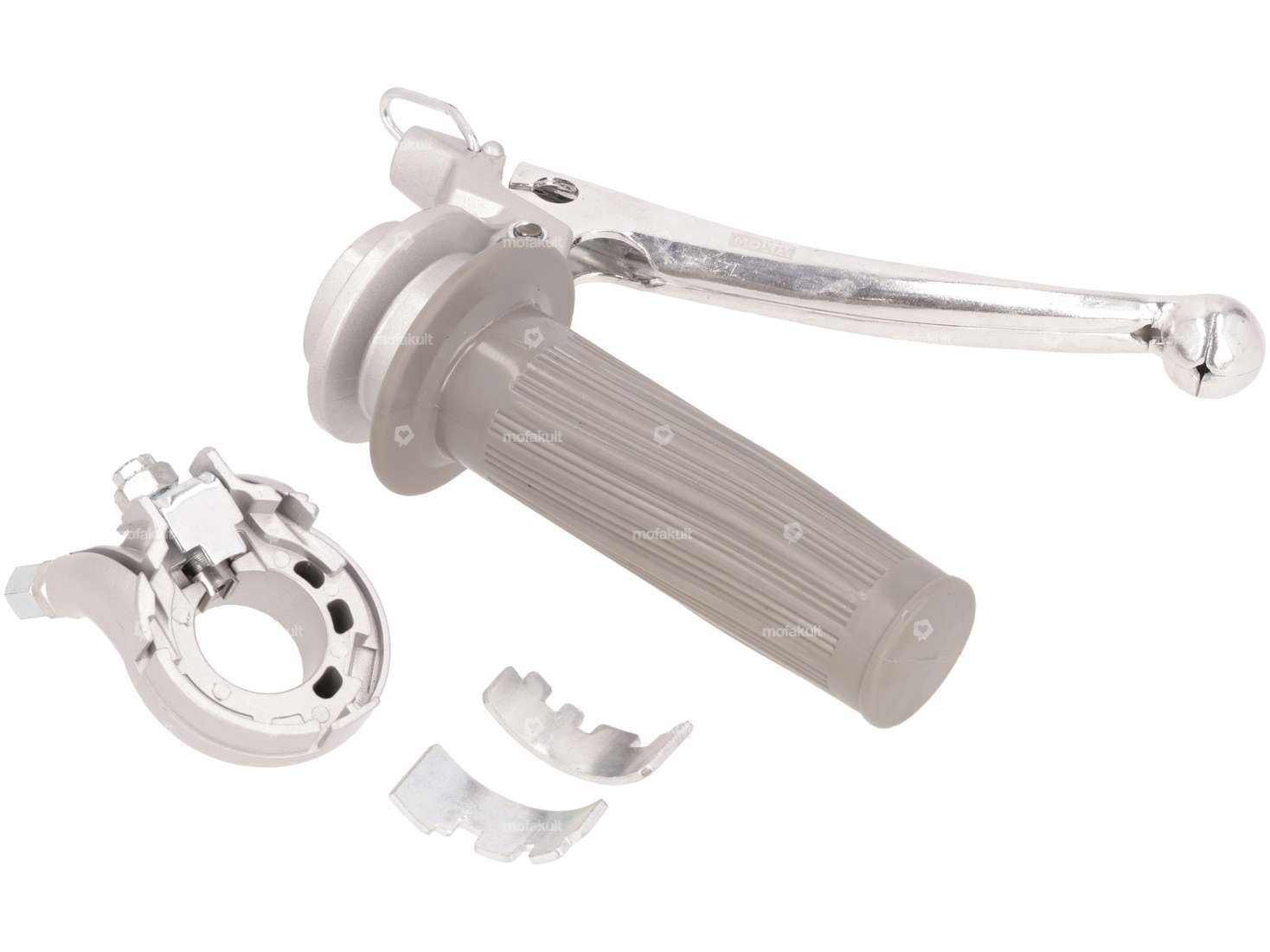 Shift lever 2 / 3-speed (Magura replica) silver / gray Carousel Image 3