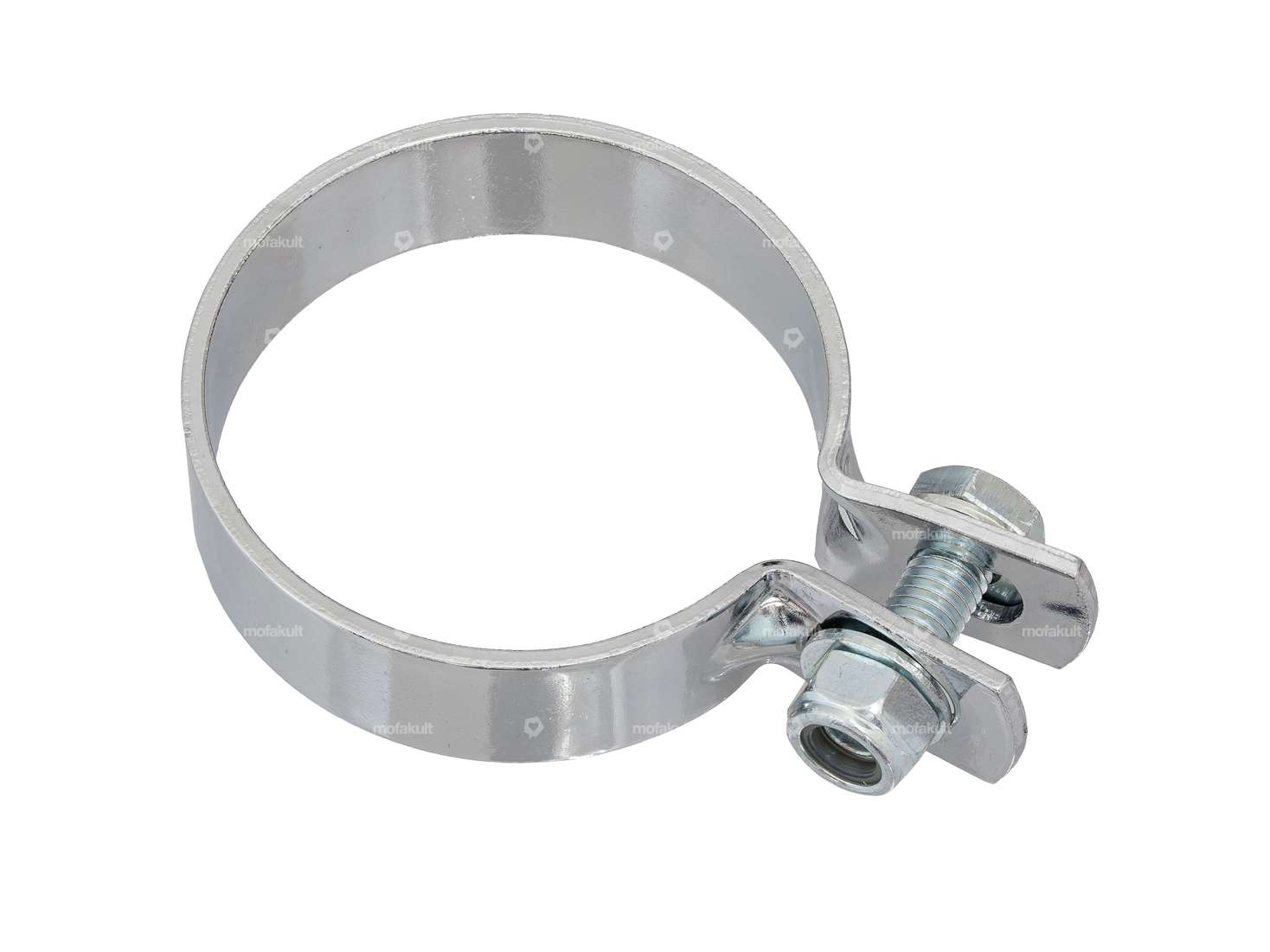 GPO exhaust clamp 60 mm chrome Carousel Image 2