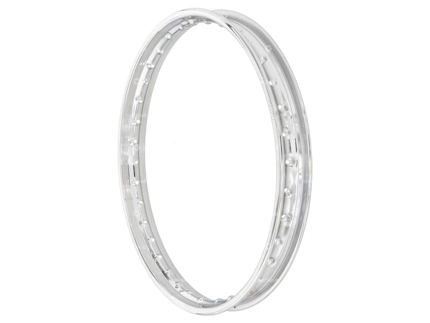 Rim ring 1.40 x 17" (51 mm) chrome Carousel Image 1