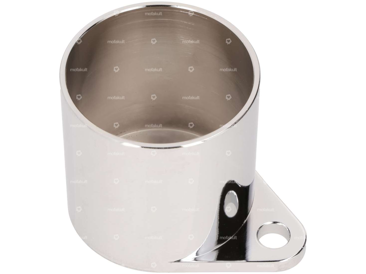 66HEROES speedometer bracket Ø 48 mm chrome Carousel Image 1