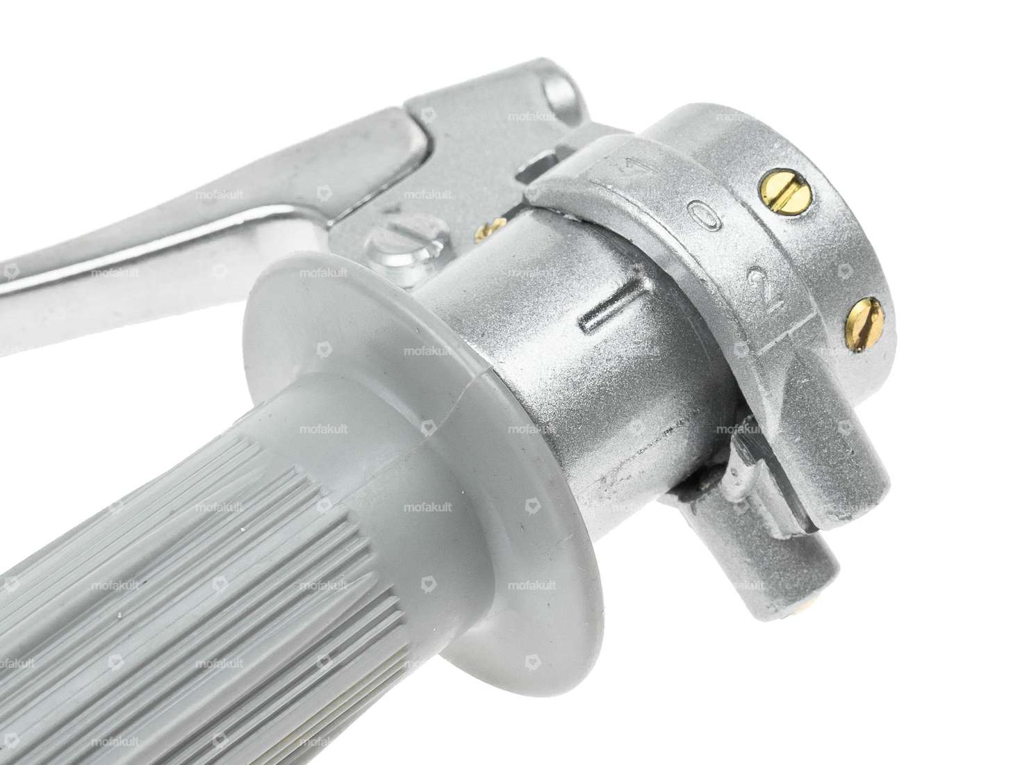 Twist shifter 2-speed silver Carousel Image 4