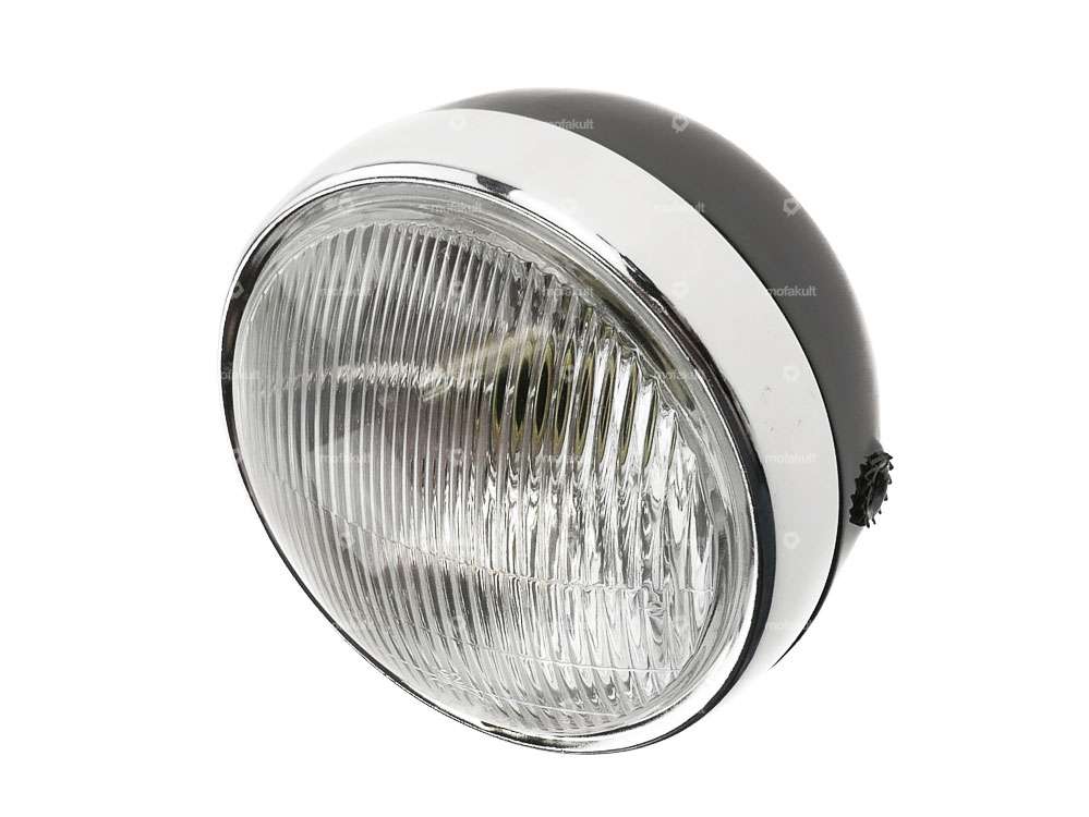 Headlight CEV Typo 105 black / chrome Carousel Image 1