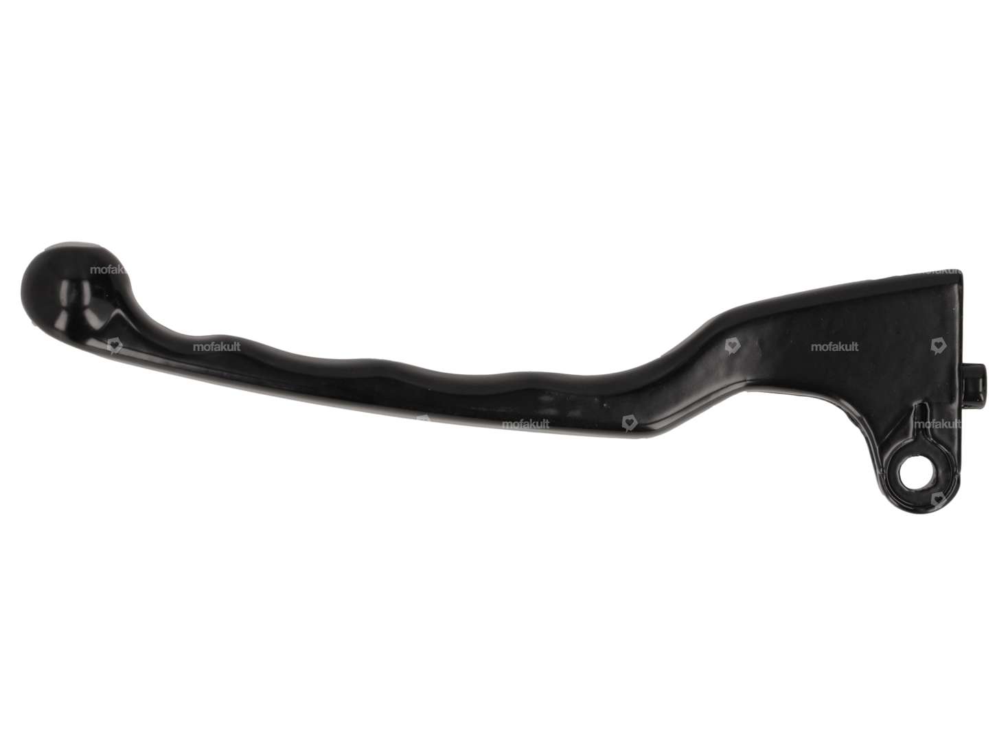 Domino brake lever left (with cam) black | Piaggio Ciao, SI Carousel Image 1