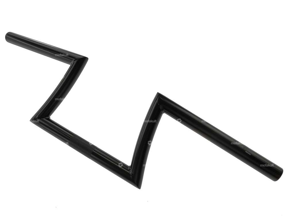 Handlebar fork plate 14 cm "Z+" black Carousel Image 2