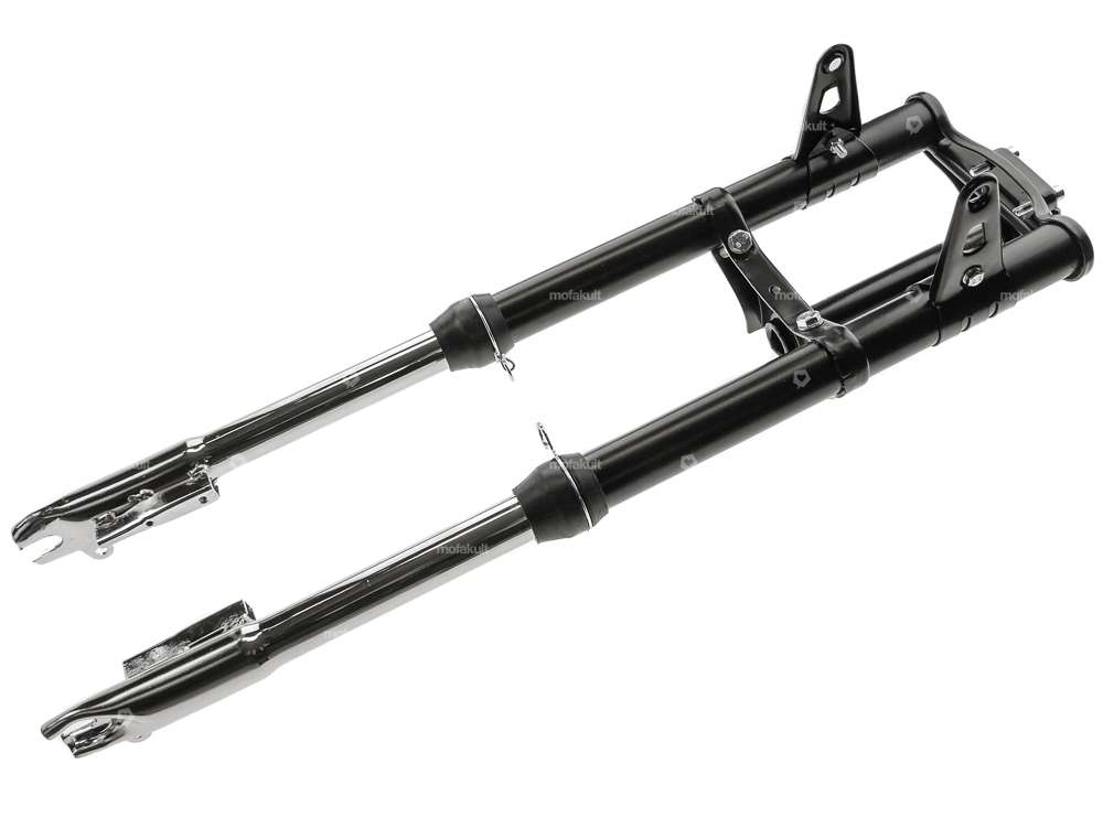 EBR fork upside-down reinforced (chopper) black | Puch Carousel Image 1