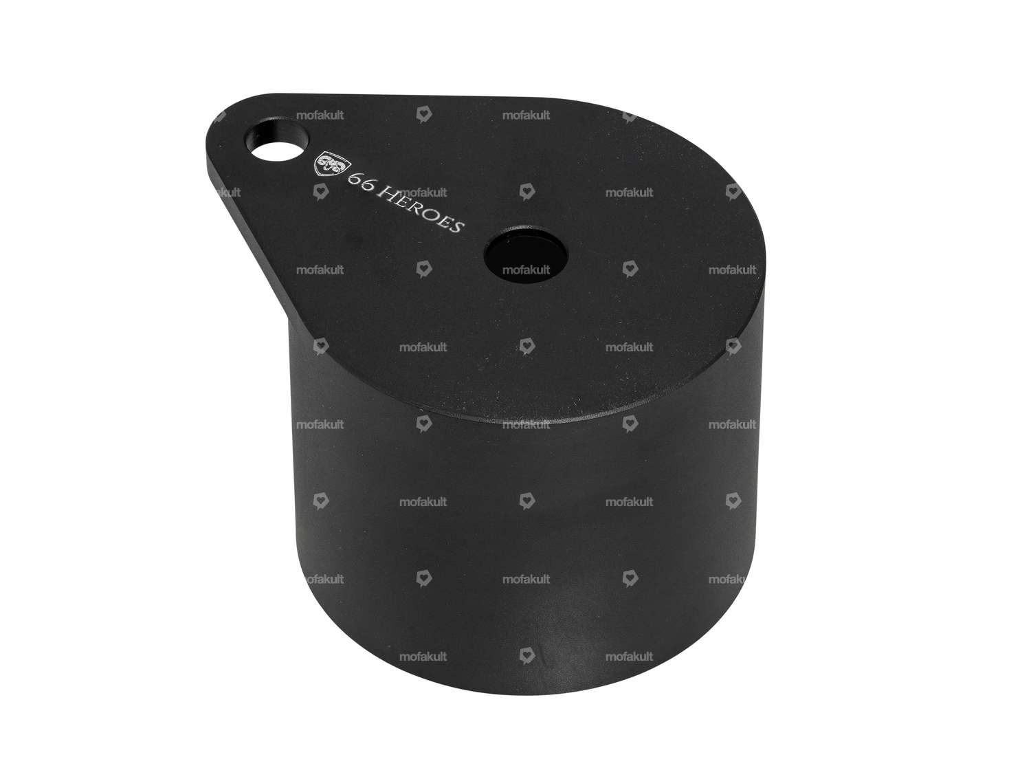 66HEROES speedometer bracket Ø 60 black Carousel Image 2