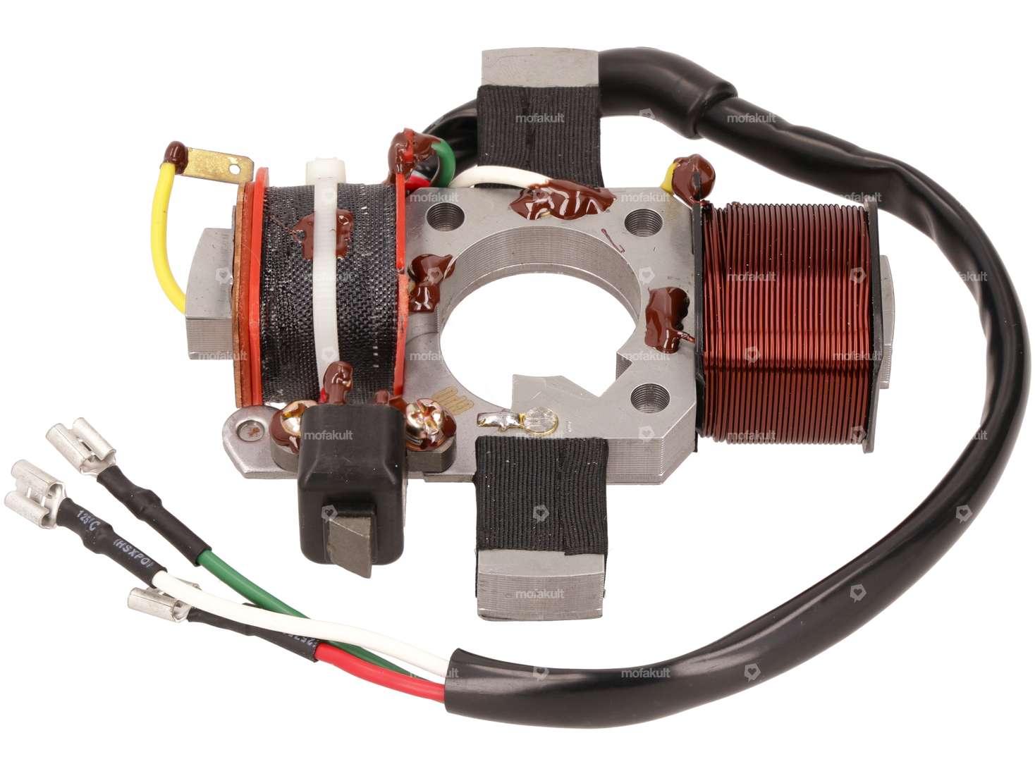 GPO stator electronic ignition with light (one output) | Piaggio Ciao, SI, Bravo, Boxer Carousel Image 1