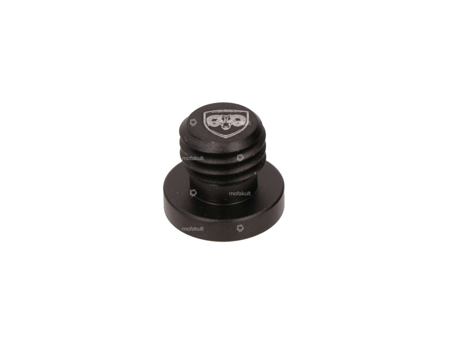 66HEROES Oil filler plug black anodized | Puch Maxi Carousel Image 2