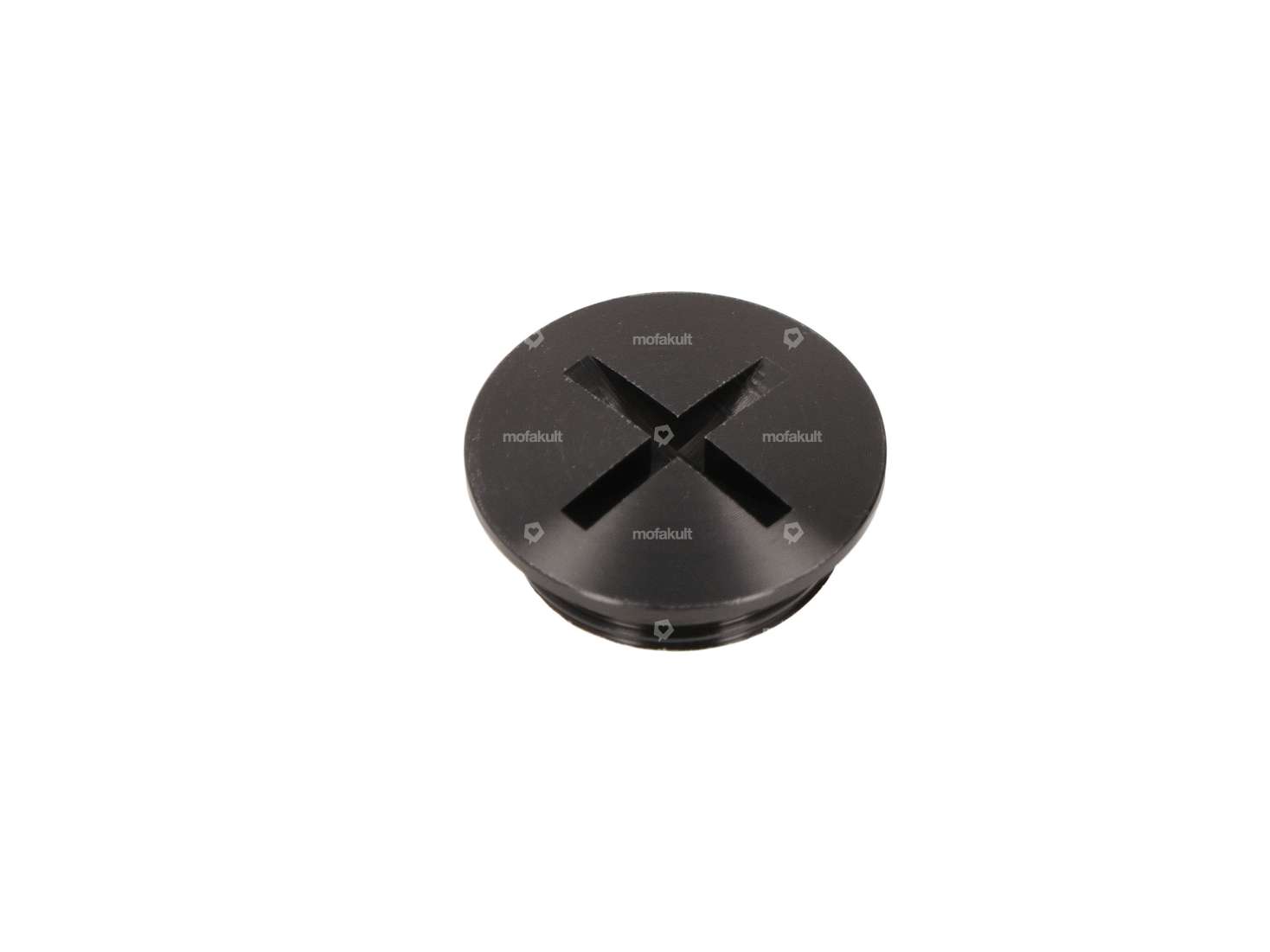 66HEROES Screw plug M14x1 aluminum black | Sachs 504, 505, 535, 503 2AL/2BL/AAL/AC/ABL Carousel Image 1