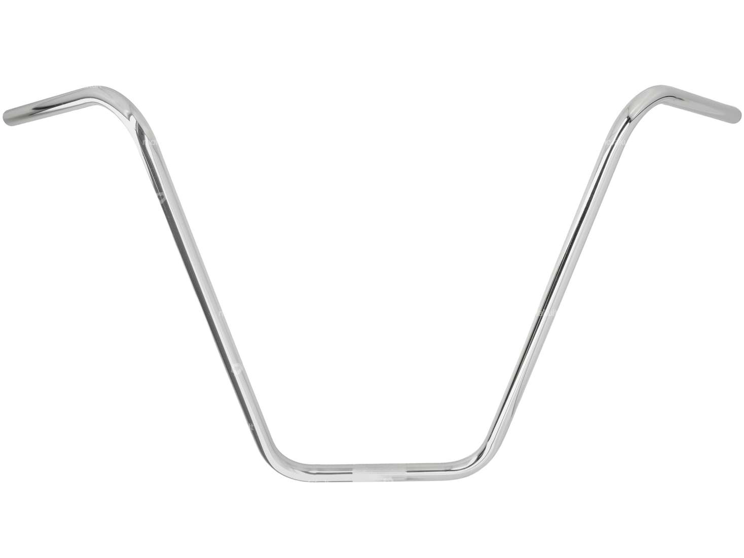 Handlebar fork plate 50 cm chopper chrome Carousel Image 1