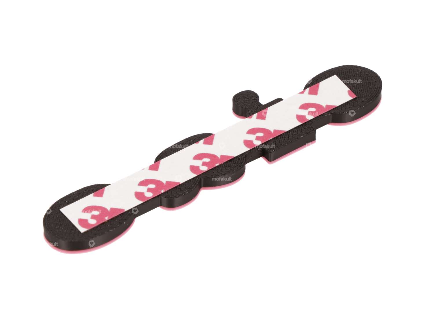 Emblem "ciao" plastic 3D pink / black Carousel Image 2