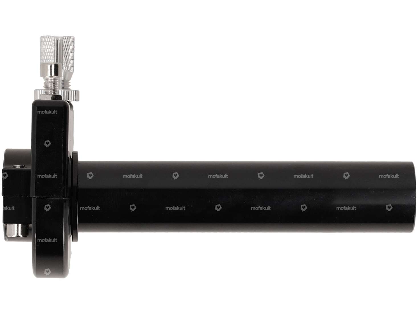 Tun'R throttle twist grip CNC aluminum black anodized Carousel Image 1