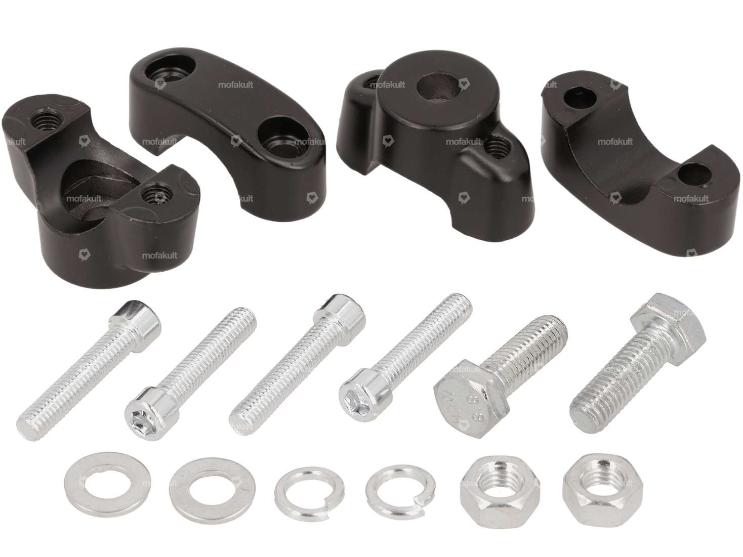 Clamping bridge set black | Tomos Carousel Image 1