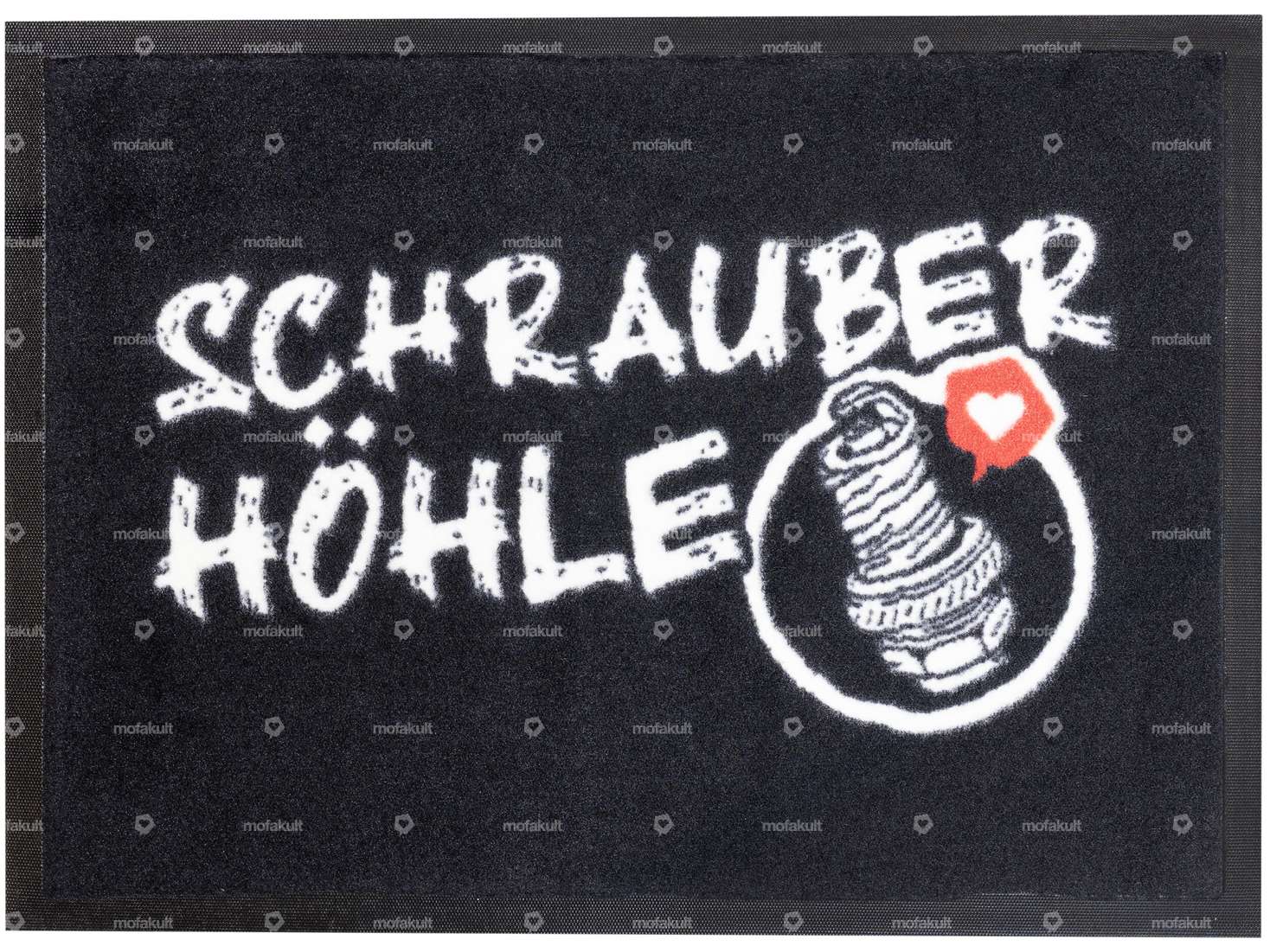 mk-Merch Doormat / Entryway Mat “Mechanic’s Den” 70 x 50 cm Carousel Image 1