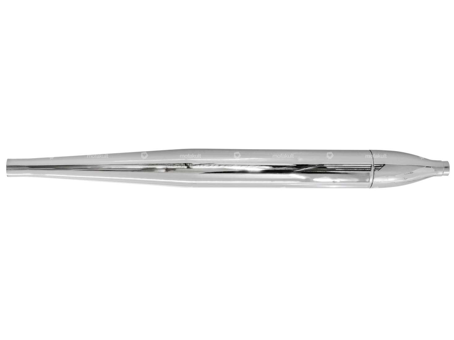 Flute End Cap, Ø 26 / 60 mm, Chrome Carousel Image 1