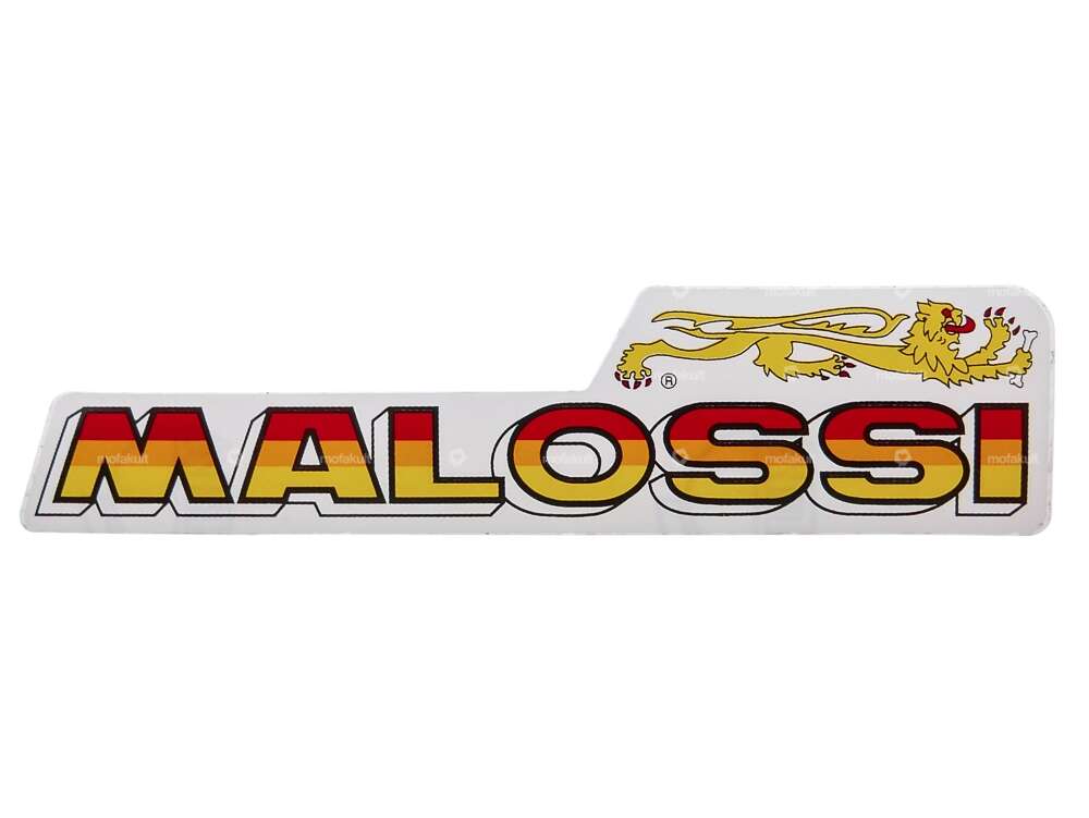 Malossi" sticker 130 x 35 mm Carousel Image 1
