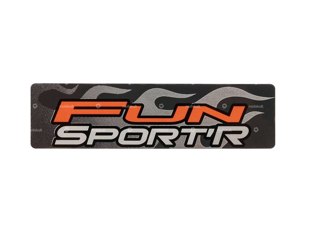 Side fairing sticker | Tomos Fun Sport'R Carousel Image 1