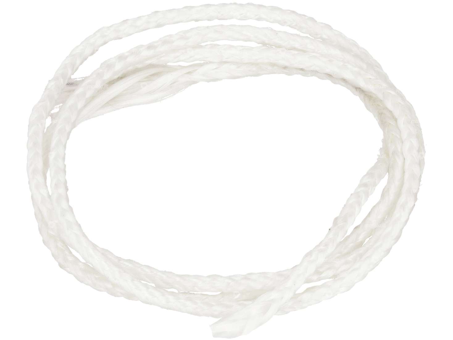 VITCAS sealing cord 3 mm glass fiber solid white (per meter) Carousel Image 1