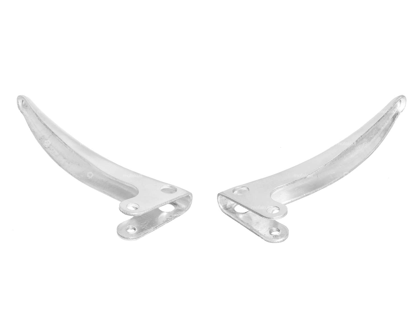 Lusito brake lever / clutch lever set pointed galvanized steel (Magura replica) Carousel Image 2