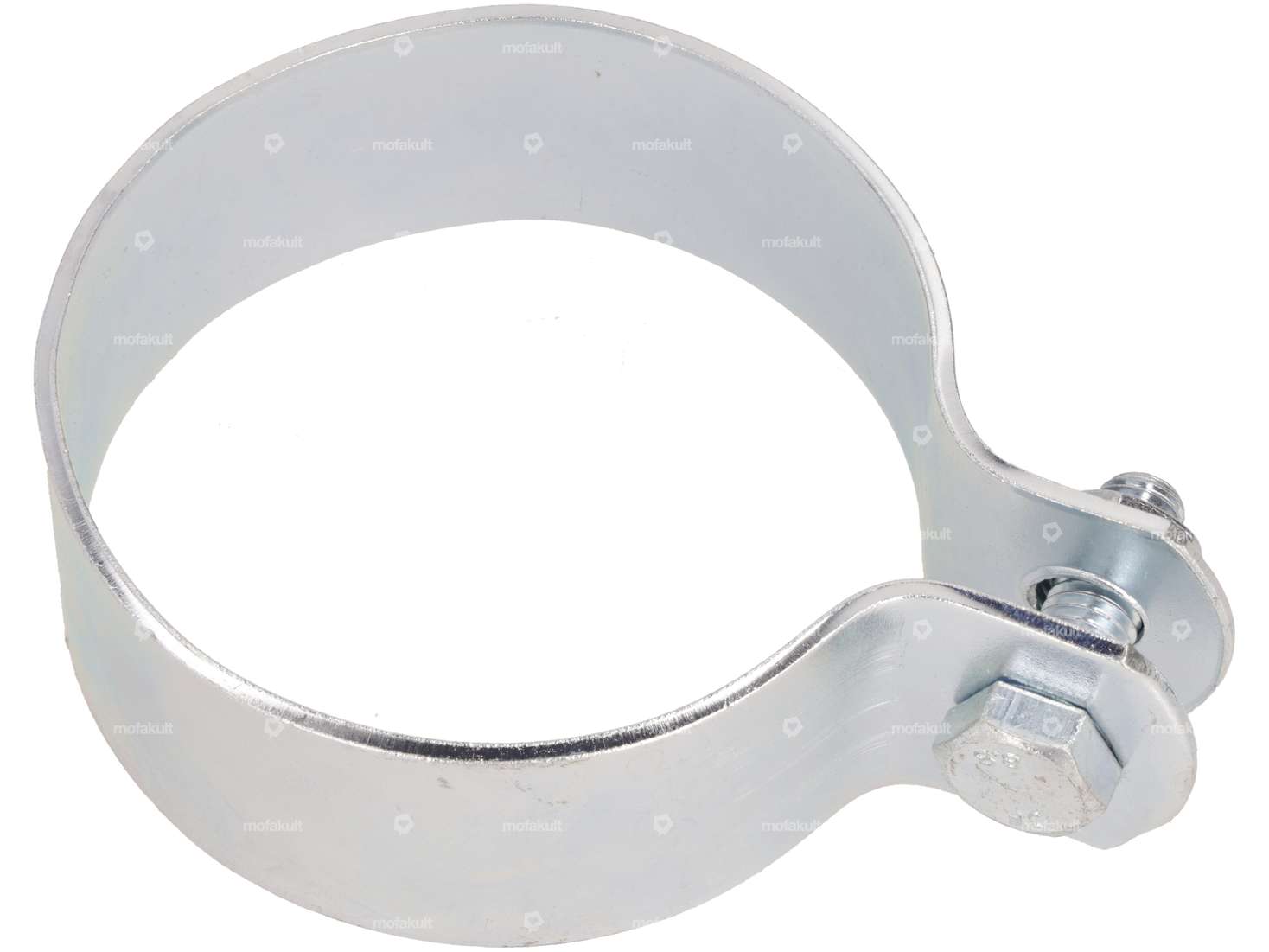Exhaust clamp 70 mm galvanized Carousel Image 2