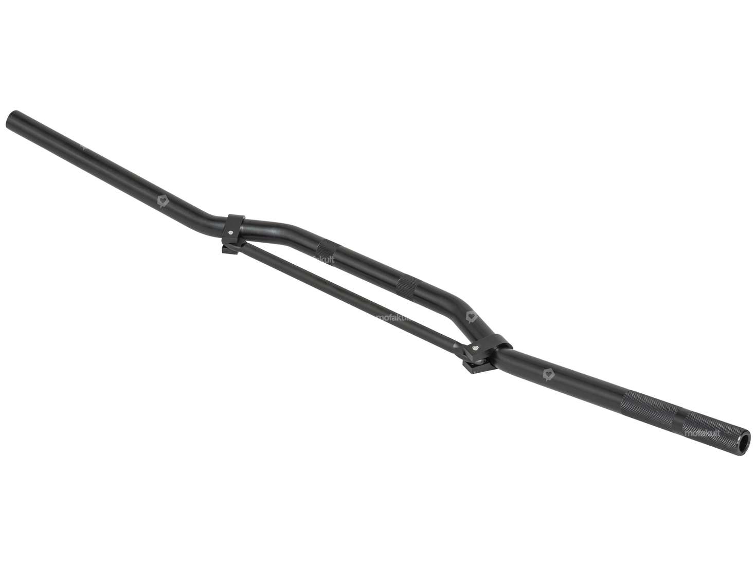 Racing handlebar aluminum fork plate 7 cm wide black Carousel Image 2