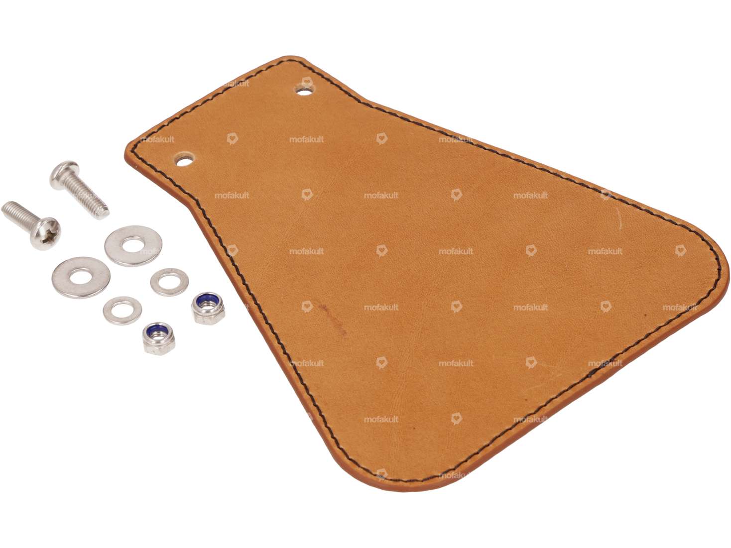 66HEROES Splash guard leather narrow Carousel Image 2