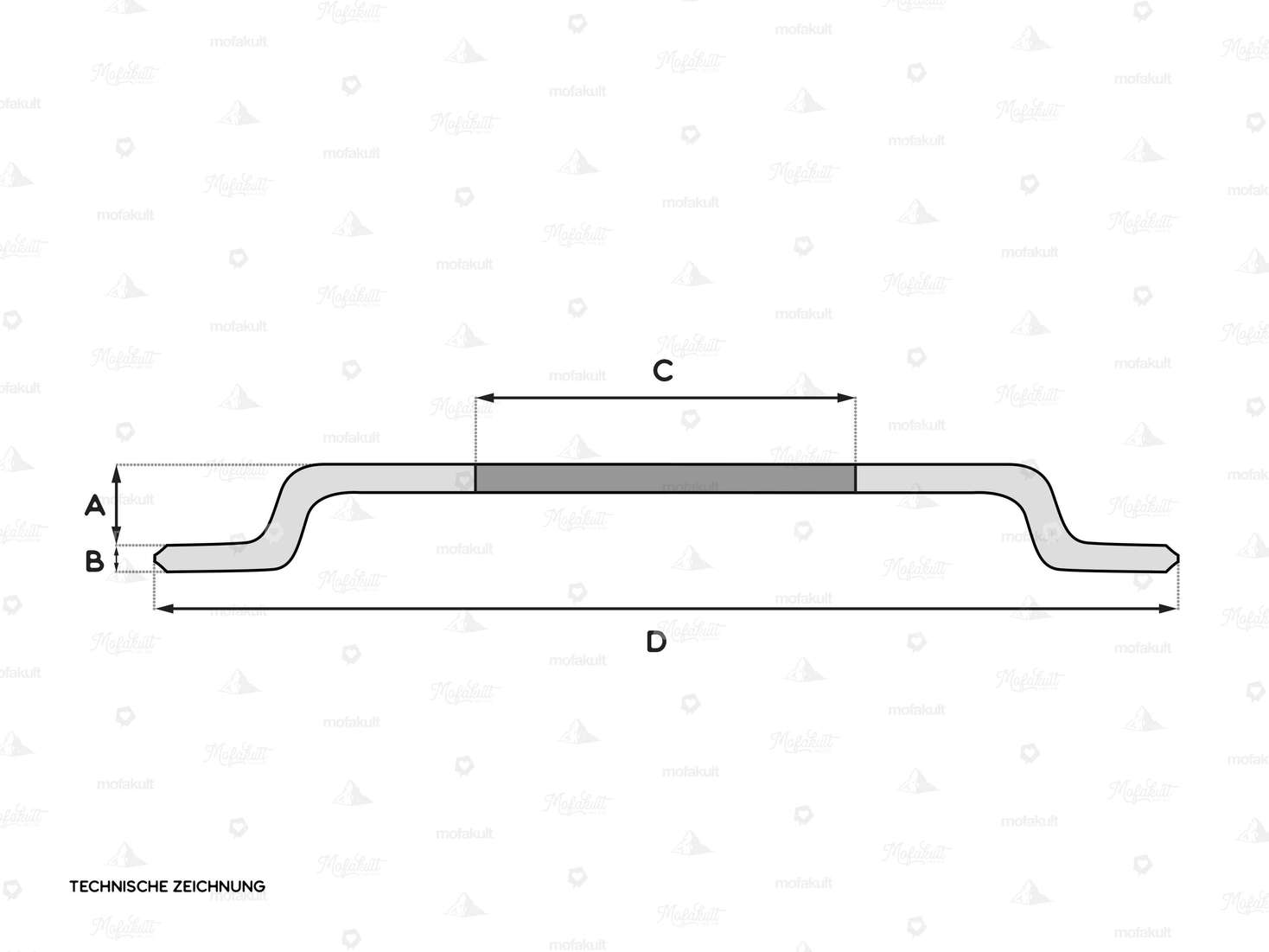 Sprocket 42 teeth Grimeca flat Carousel Image 4