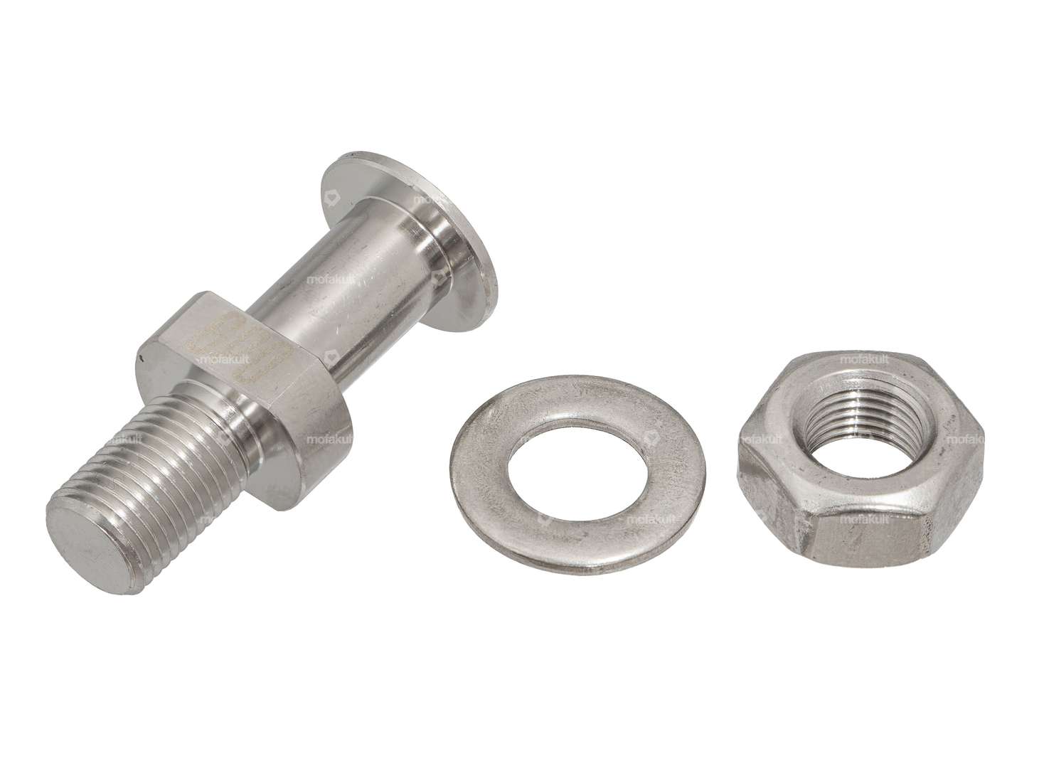 GPO Brake support bolt Inox | Puch X30 NS, NL, NG-2AH, NG-2A, N-2A (long version) Carousel Image 1
