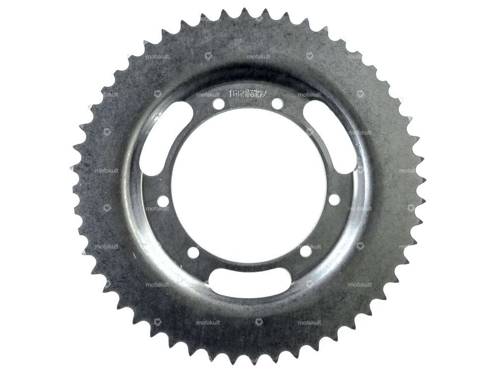 ESJOT sprocket 52 teeth galvanized | Puch Maxi, X30 NG-2AH Carousel Image 1