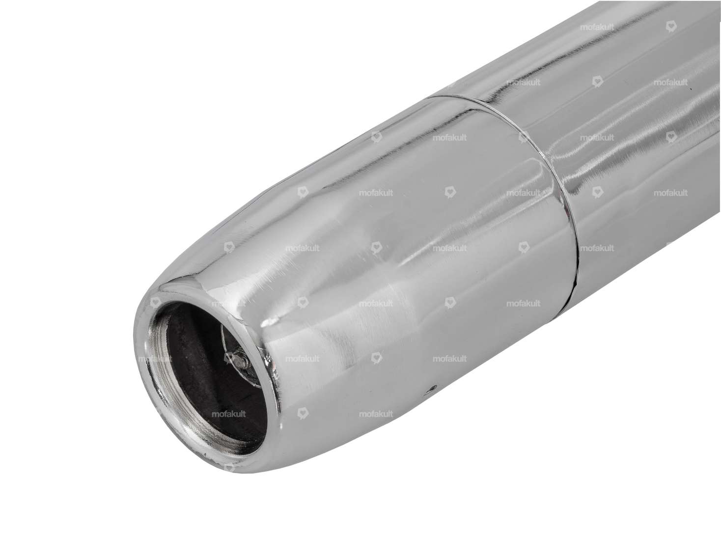 swiing® ingenious cigar Ø 28 / 70 mm chrome (reso exhaust) Carousel Image 3