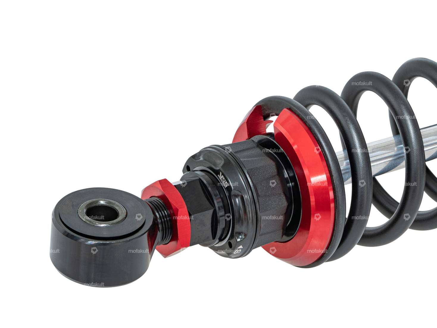 YSS shock absorber High End 33 - 34 cm black / red (gas pressure) Carousel Image 2