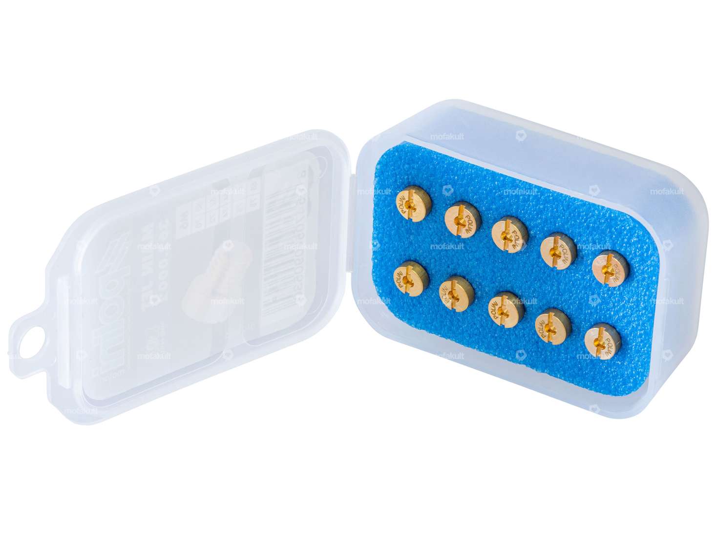 Polini nozzle set M6 (180 - 198) Dell'Orto PHVA, PHBN, PHBL, PHBH, SHB, PHF, PHVB, FRD, FRG Carousel Image 1