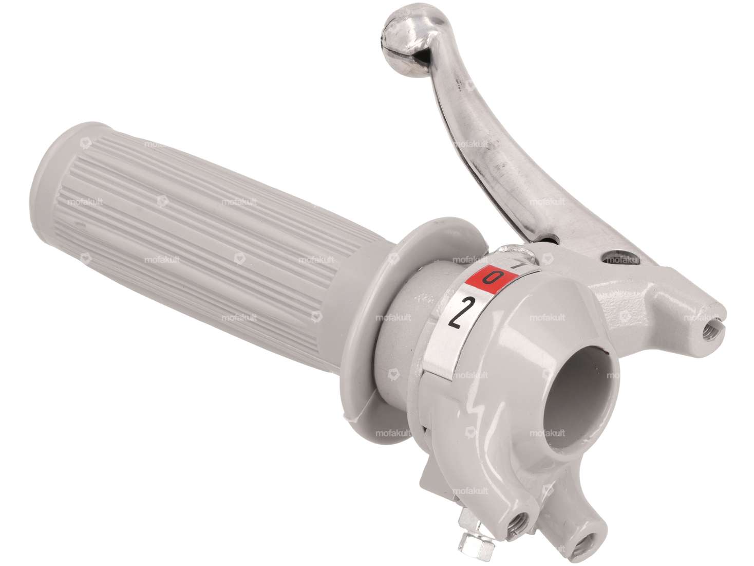 Shift lever 2-speed (Magura replica) gray / gray Carousel Image 2