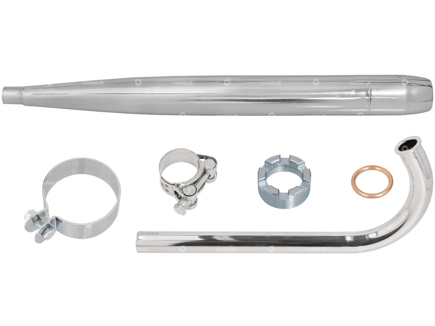 swiing® ingenious resonance exhaust set Ø 28 / 70 mm | Sachs 50/2 Carousel Image 1