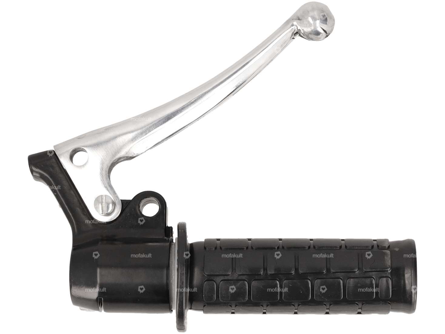 Throttle grip block pattern (Magura replica) black Carousel Image 1