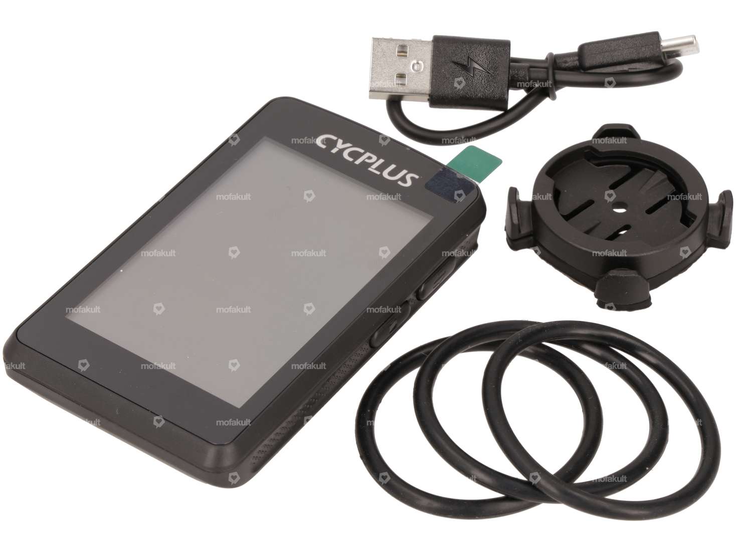 GPS speedometer computer rectangular black Carousel Image 1