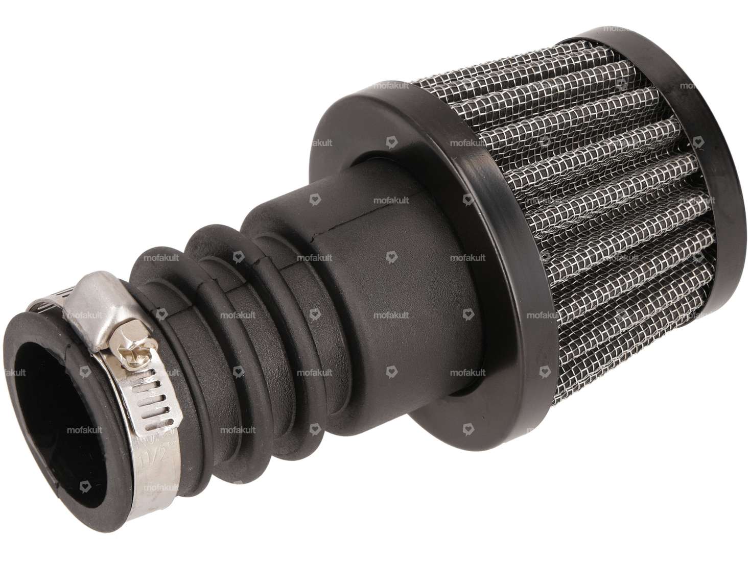 66HEROES Mushroom air filter grille 28 - 32 mm black Carousel Image 1