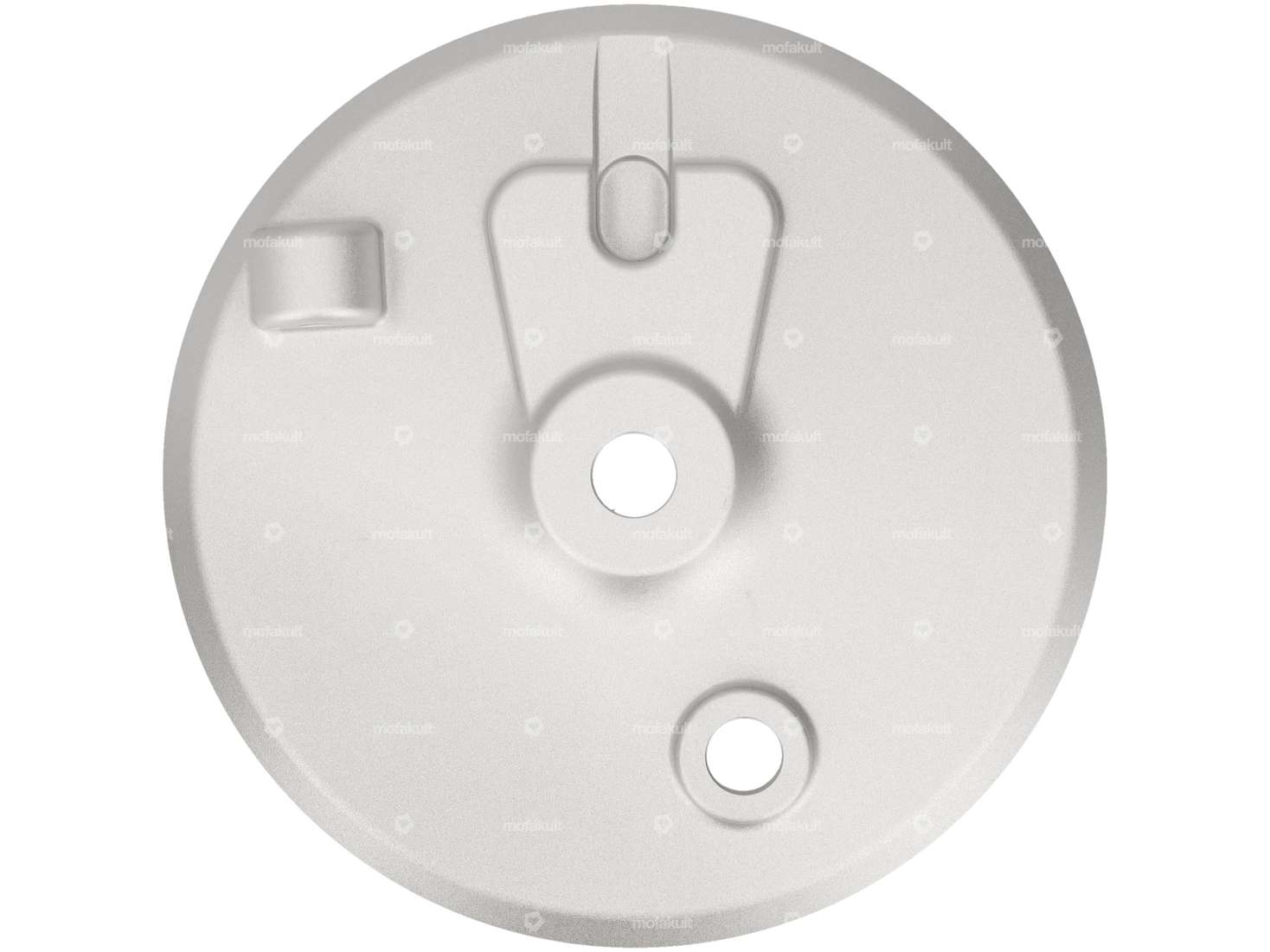 AKOA Brake anchor plate front cast wheel | Piaggio Ciao Carousel Image 1