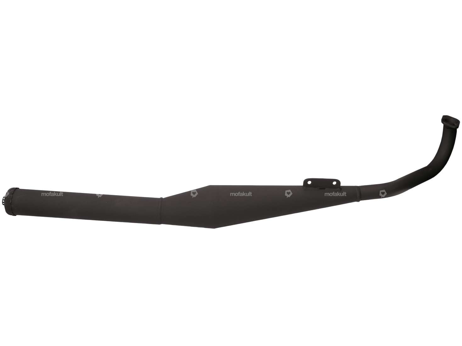 Homoet exhaust 28 mm "P4" black | Tomos 4L / 4TL Carousel Image 1