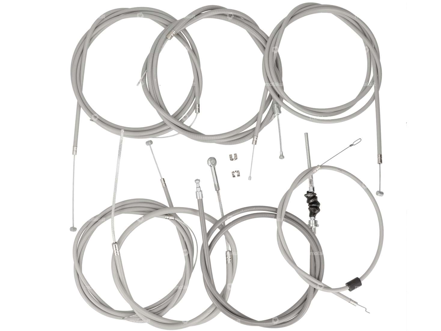 BGM cable set "Original" gray | Vespa PX Lusso Carousel Image 1