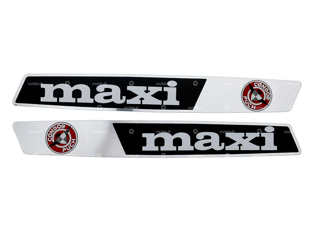 Tank sticker "maxi" 204 x 29 | Puch Maxi Condor Carousel Image 1
