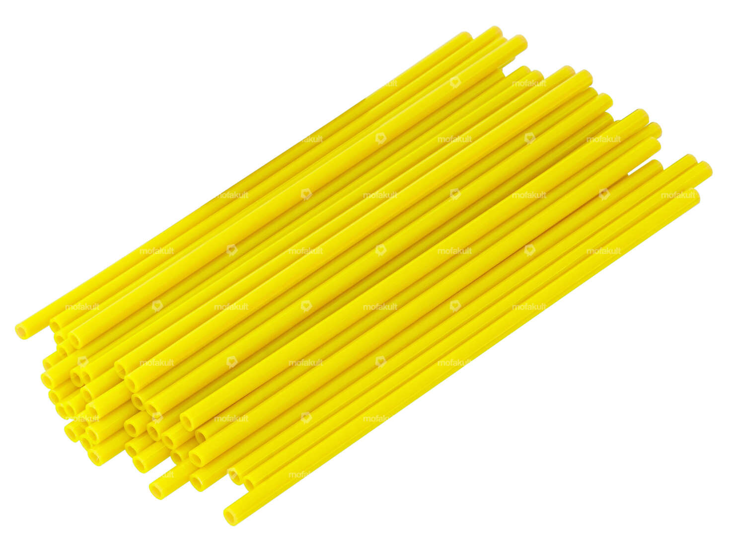 Spoke cover 21.5 cm neon yellow Carousel Image 1