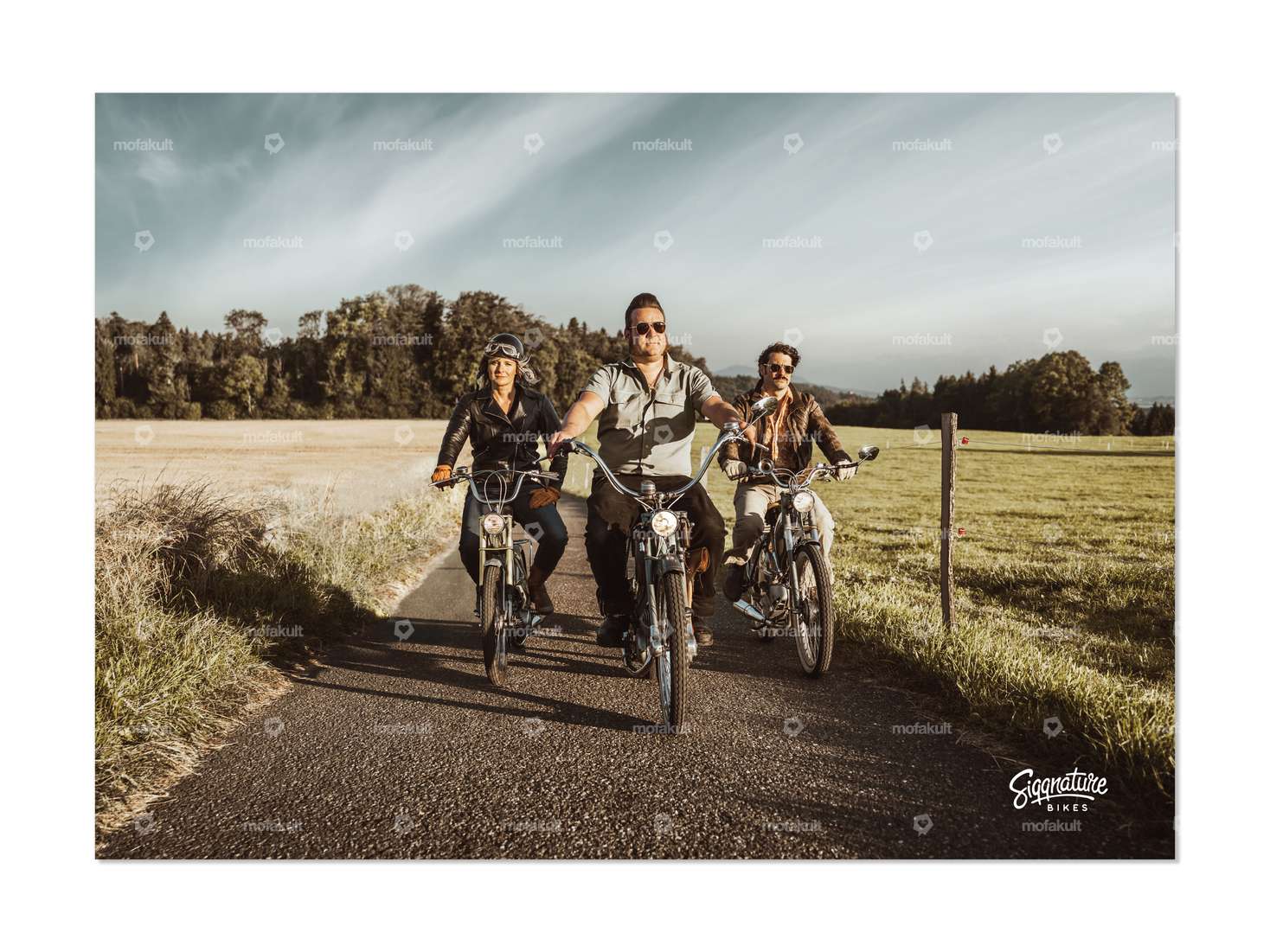 Siggnature poster "Feldweg" DIN A2 Carousel Image 1